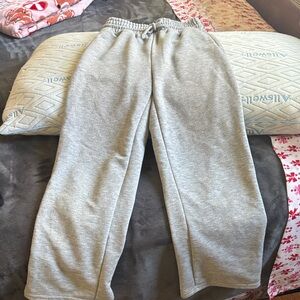 Gray Kids Sweatpants